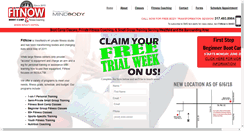 Desktop Screenshot of fitnowbootcamp.com