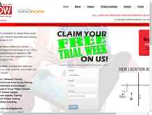 Tablet Screenshot of fitnowbootcamp.com